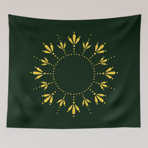 Item preview, Midsummer Sunflower Floral Boho Celestial Art designed and sold by Christine Krahl.