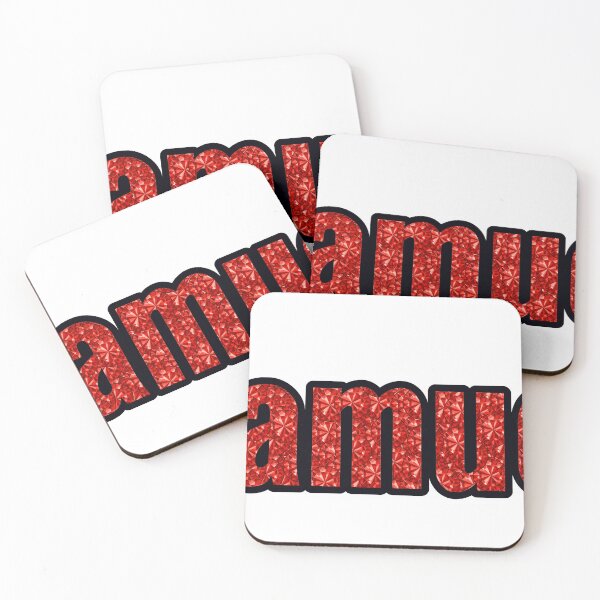 Item preview, Samuel Boy Name Red Rhinestone Texture designed and sold by TheIconSmith.