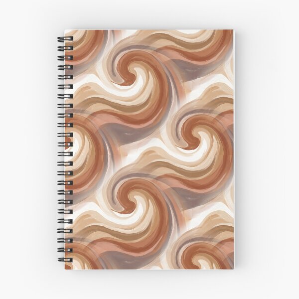 Item preview, Earthy Swirl Abstract in Warm Neutral Tones designed and sold by MythicCotton.