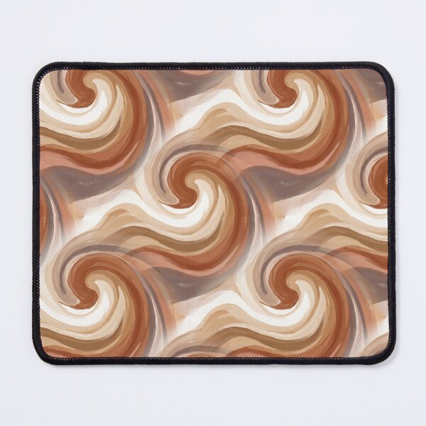 Item preview, Earthy Swirl Abstract in Warm Neutral Tones designed and sold by MythicCotton.