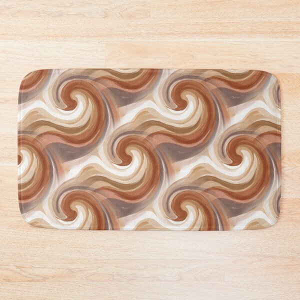 Item preview, Earthy Swirl Abstract in Warm Neutral Tones designed and sold by MythicCotton.