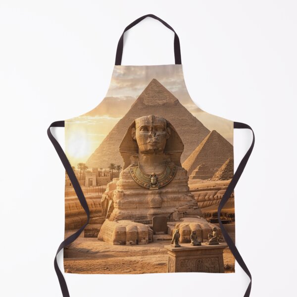 Item preview, Great Sphinx of Giza at Sunset Ancient Egypt Heritage Art designed and sold by Queen Cleopatra.