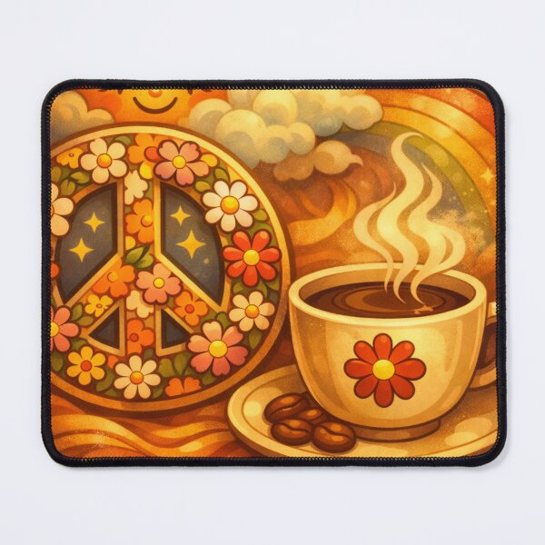 Item preview, Retro 70s Rainbow Art Print designed and sold by Peace,love,andbeaches.