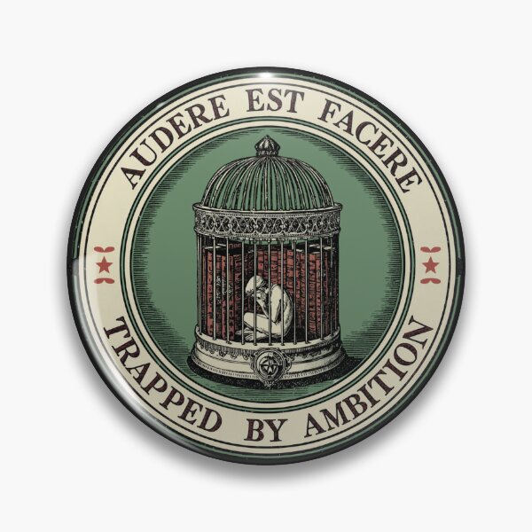 Item preview, Audere Est Facere Birdcage | Dark Academia Burnout designed and sold by VENOHA.
