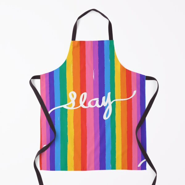 Item preview, Slay Pride Stripes Illustration – Rainbow Bold Celebration Design designed and sold by MaiZephyr.
