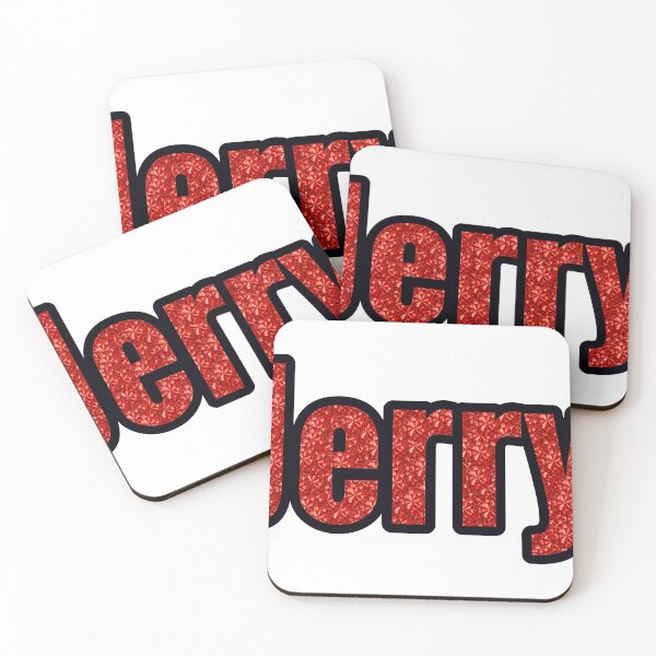 Item preview, Jerry Boy Name Red Rhinestone Texture designed and sold by TheIconSmith.