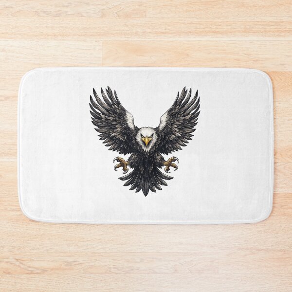 Item preview, Majestic Bald Eagle Oversized T-Shirt Design | Fierce Eagle Graphic Tee designed and sold by ClickToSticker.
