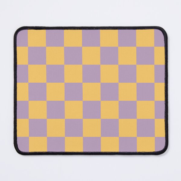 Item preview, Soft Purple and Yellow Checkered Pattern designed and sold by The Innocent Ghost Project.