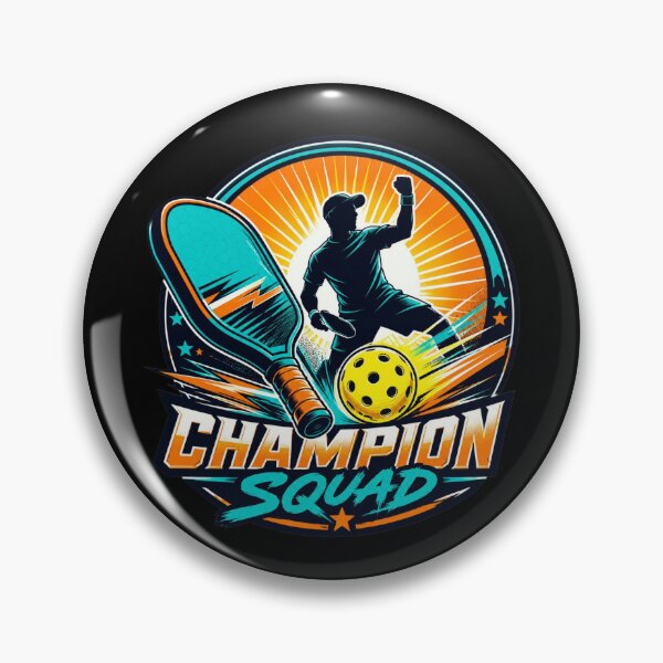 Item preview, Equipo Campeón de Pickleball | Gráfico Retro de Deportes de Raqueta de los 80 designed and sold by Timeless Junction.