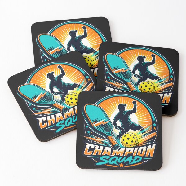 Item preview, Champion Squad Pickleball | Retro 80s Paddle Sports Graphic designed and sold by Timeless Junction.
