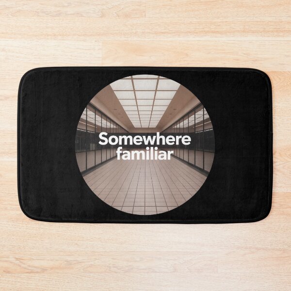 Item preview, Somewhere Familiar – Liminal Space Shopping Mall Weirdcore Design designed and sold by ImaginedSpace7.