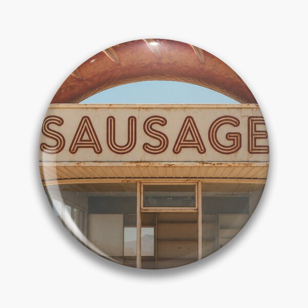 Item preview, Dachshund guards abandoned sausage stand in desert designed and sold by Mauswohn.