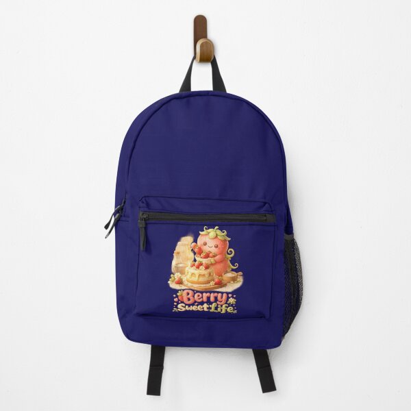 Item preview, Berry Sweet Life – Cute Strawberry Character Kawaii Food Design designed and sold by PropGiantStudio.