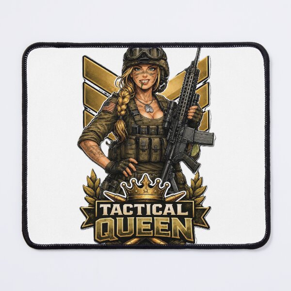 Item preview, Tactical queen, powerfull combat women designed and sold by BicbA-shophr.