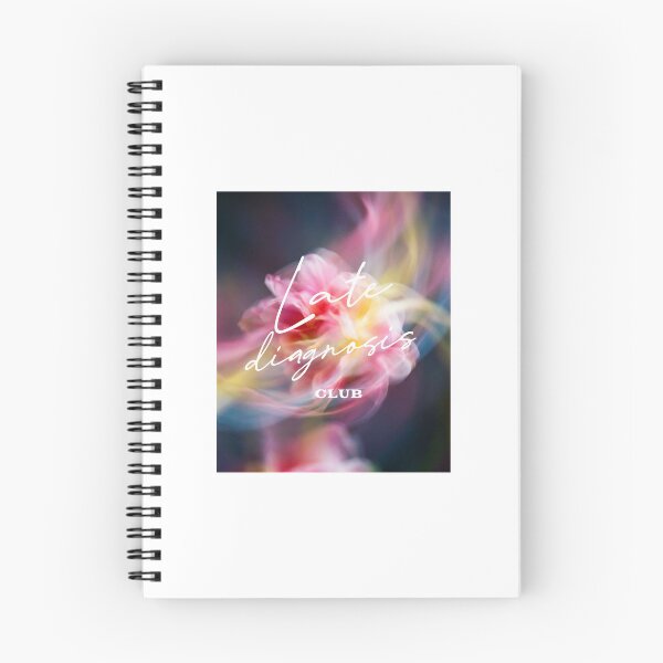 Item preview, Late Diagnosis Club — Dreamy Floral Mental Health Awareness Art designed and sold by lenalenspod.