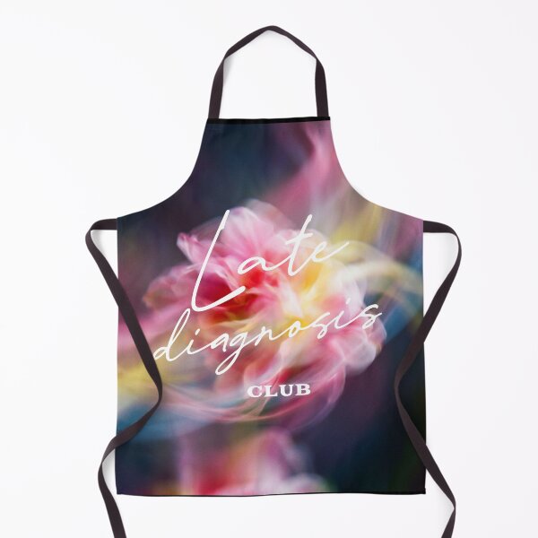 Item preview, Late Diagnosis Club — Dreamy Floral Mental Health Awareness Art designed and sold by lenalenspod.