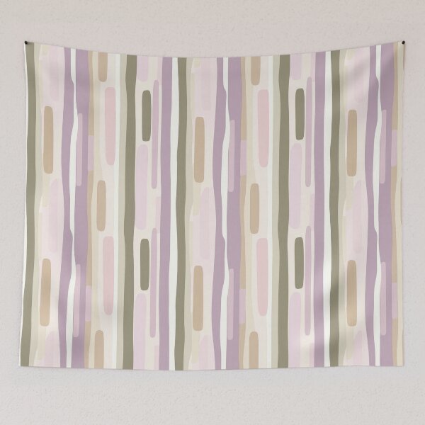 Item preview, Abstract Pastel Nursery Lines designed and sold by MegaNovaArt.