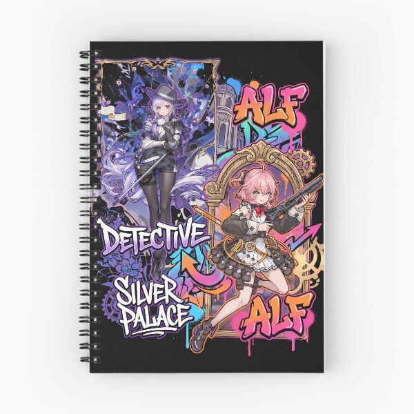Item preview, Alf & The Detective Silver Palace – Clumsy Maid Protector designed and sold by Senpaiwaves.