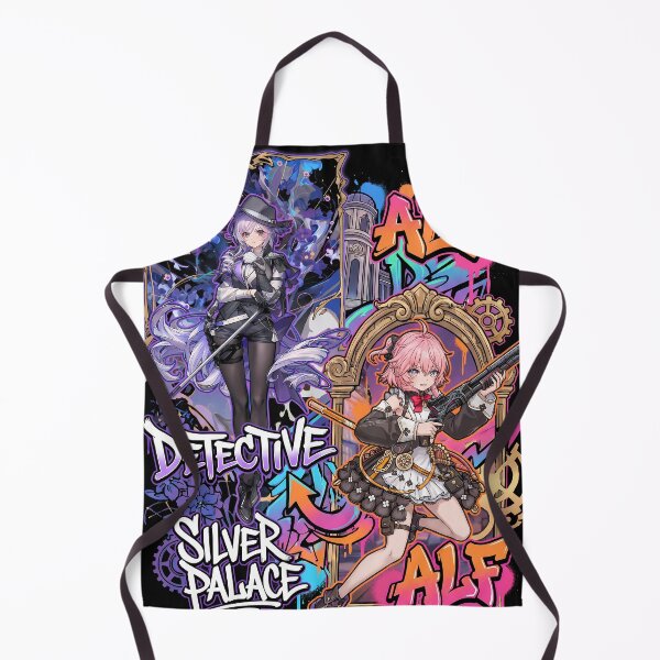 Item preview, Alf & The Detective Silver Palace – Clumsy Maid Protector designed and sold by Senpaiwaves.