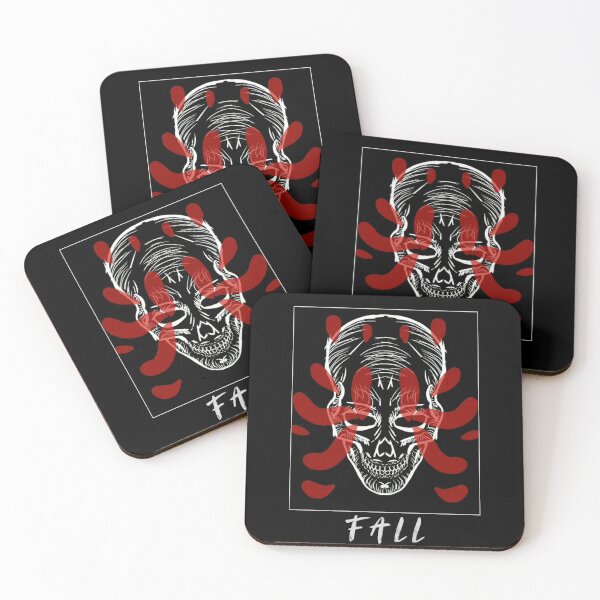 Item preview, Fall by Artsoffullbrush- Skull with bloody red tears designed and sold by artsoffullbrush.