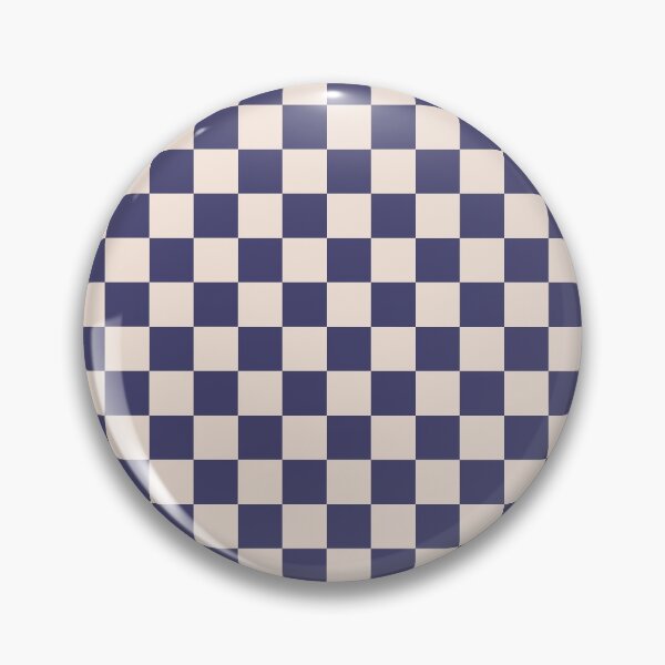 Item preview, Navy Checkered Pattern designed and sold by The Innocent Ghost Project.