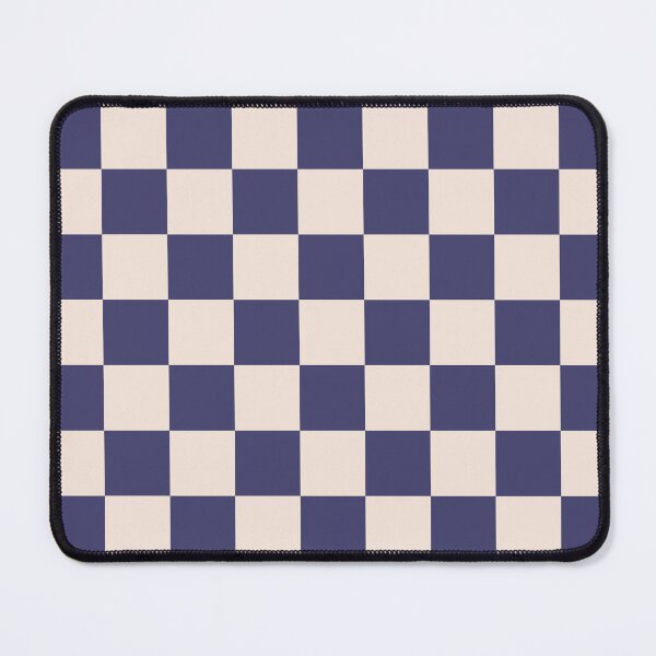 Item preview, Navy Checkered Pattern designed and sold by The Innocent Ghost Project.