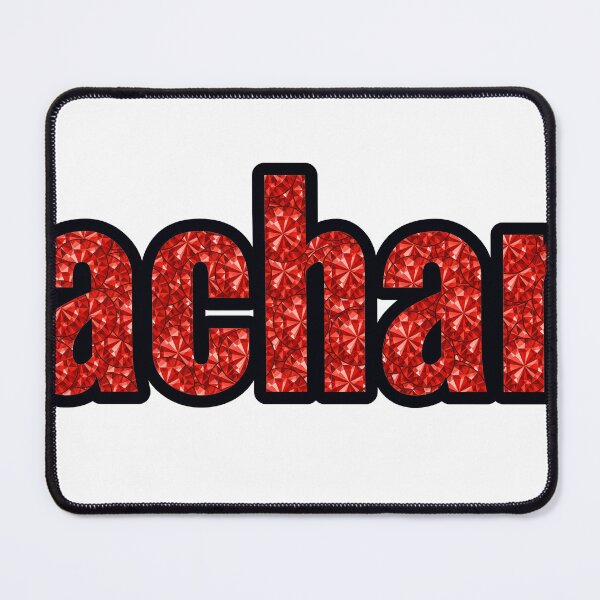 Item preview, Zachary Boy Name Red Rhinestone Texture designed and sold by TheIconSmith.
