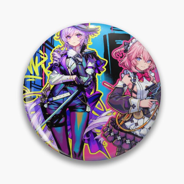Item preview, Silver Palace Duo Detective Alf – Truth Seeker & Flamethrower Maid designed and sold by Senpaiwaves.