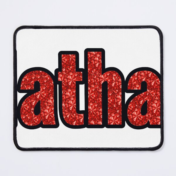 Item preview, Nathan Boy Name Red Rhinestone Texture designed and sold by TheIconSmith.