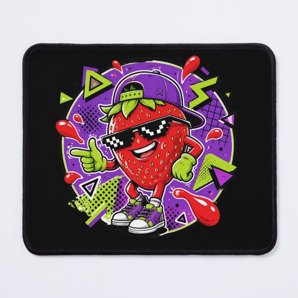 Item preview, Cool Strawberry Drip | Retro Kawaii Streetwear Fruit Graphic designed and sold by Timeless Junction.