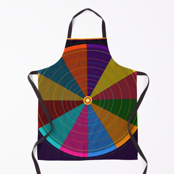 Item preview, African Sunburst Kaleidoscope Rainbow Tribal Circle Art designed and sold by AfricanArtHub.