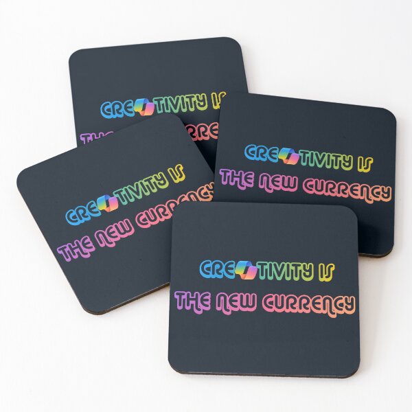 Item preview, AI Copilot ,CREATIVITY IS  THE NEW CURRENCY sticker  designed and sold by BUTTER7FLY.