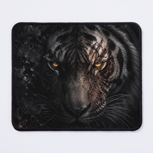 Item preview, Scarred Shadow Tiger | Dark Beast Artwork designed and sold by Sticleg.
