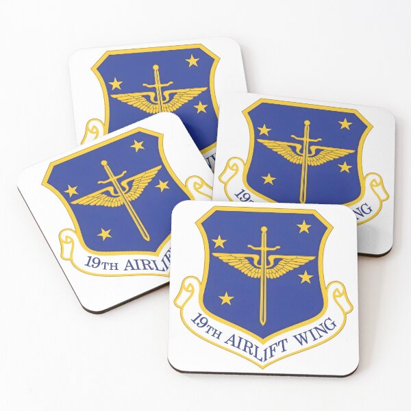 Item preview, Official Emblem of the 19th Airlift Wing designed and sold by CharlieDesings.