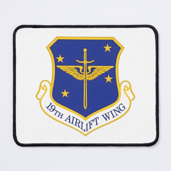 Item preview, Official Emblem of the 19th Airlift Wing designed and sold by CharlieDesings.
