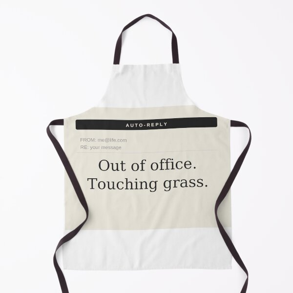 Item preview, Out of office touching grass designed and sold by Trendmaxxing.