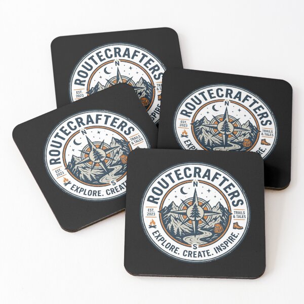 Item preview, Routecrafters Explore Create Inspire Mountain Adventure Compass designed and sold by RoyalDeluxGo.