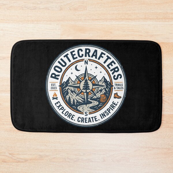 Item preview, Routecrafters Explore Create Inspire Mountain Adventure Compass designed and sold by RoyalDeluxGo.