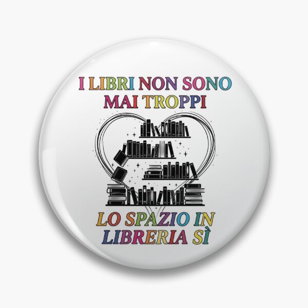 Item preview, I Libri Non Sono Mai Troppi - Scritta Colorata BookTok designed and sold by MyTeePlace.