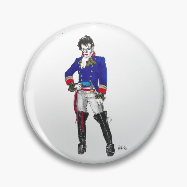 Item preview, Adam Ant 80s Music Legend  designed and sold by Paul  Nelson-Esch Art.