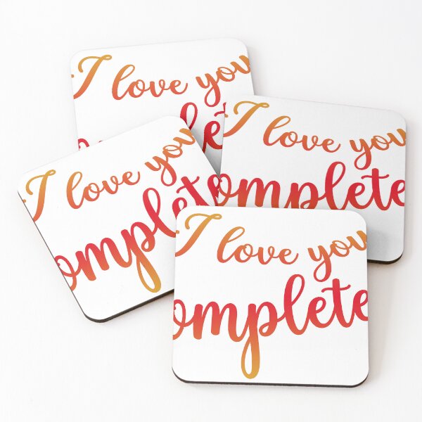 Item preview, I love you completely Dynamic Message designed and sold by Melscamp.