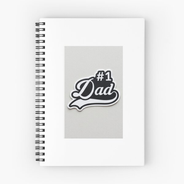 Item preview, #1 Dad Sticker - Best Dad Ever Typography Decal Gift designed and sold by RetroSystemCo.