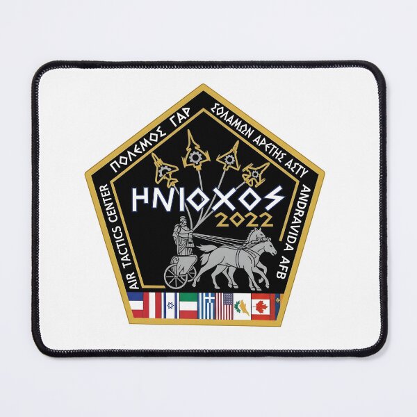 Item preview, Official Patch of the Iniochos 2022 Military Exercise designed and sold by CharlieDesings.