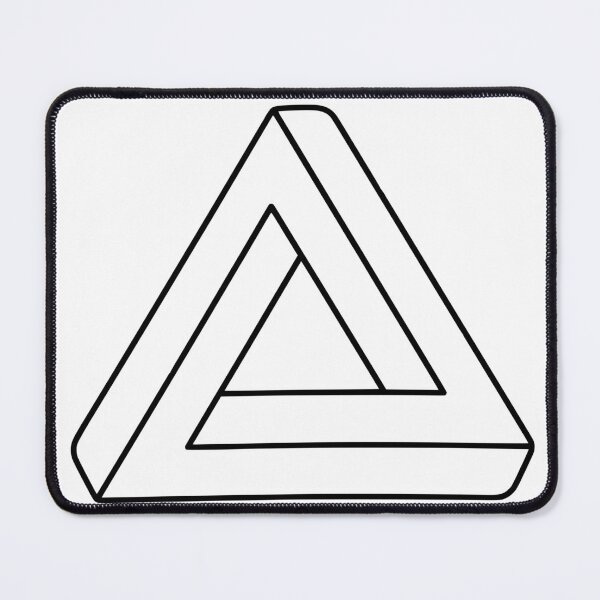 Item preview, Impossible Tribar Geometric Illusion designed and sold by keashanja.