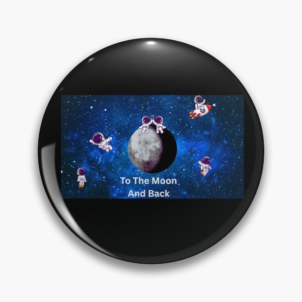 Item preview, Astronaut Team Galaxy Adventure - To The Moon and Back designed and sold by ShaderShirts.