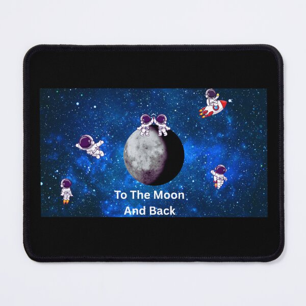 Item preview, Astronaut Team Galaxy Adventure - To The Moon and Back designed and sold by ShaderShirts.