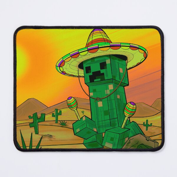 Item preview, Mexican Minecraft Creeper designed and sold by De Berg Design.