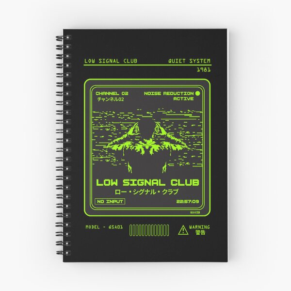 Artikelvorschau, LOW SIGNAL CLUB // Retro CRT Cyberpunk entworfen und verkauft von Geek-O-MNL.
