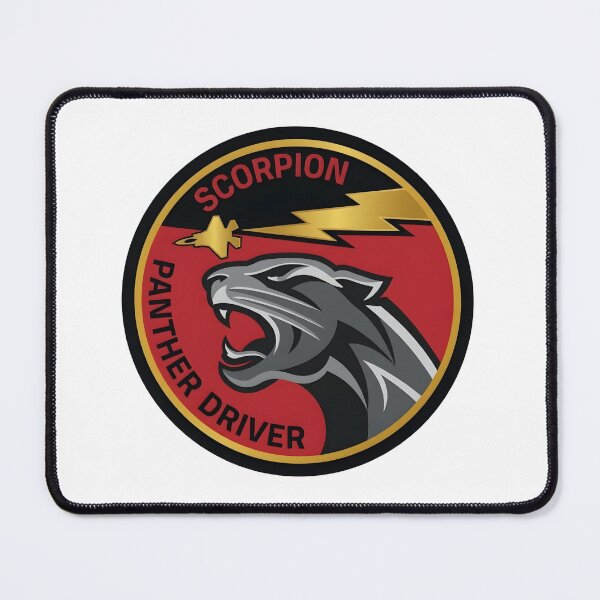 Item preview, Official Panther Driver Scorpion Tactical Patch designed and sold by CharlieDesings.