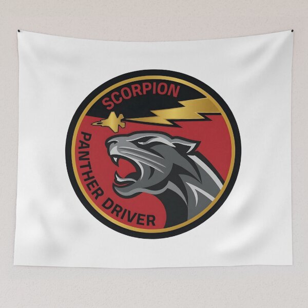 Item preview, Official Panther Driver Scorpion Tactical Patch designed and sold by CharlieDesings.